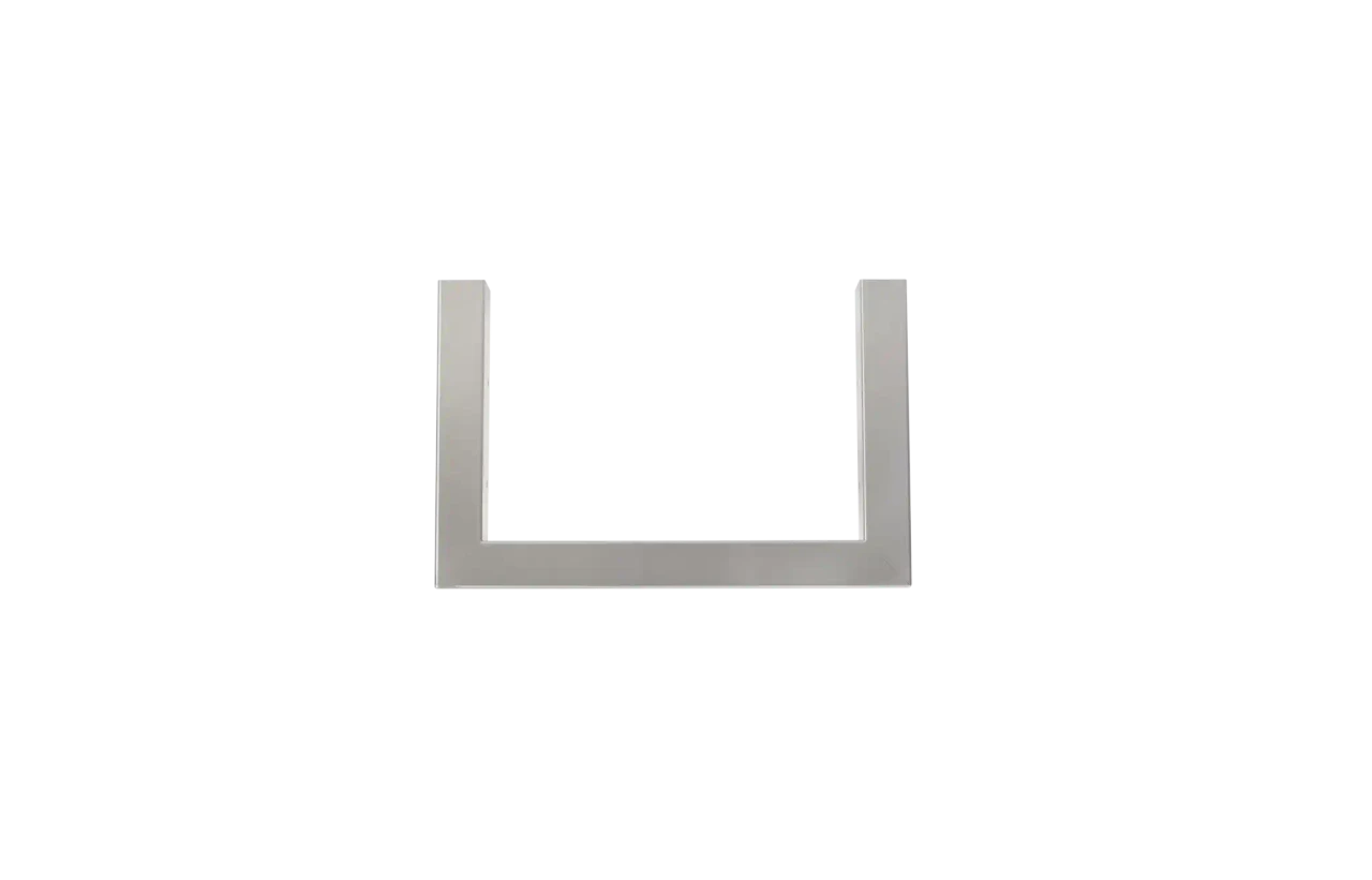 Bull Stainless Steel Finishing Frame - Double Side Burner W/Reveal (Not to be used with Bull kitchens. Replaces SKU 93007)  93008