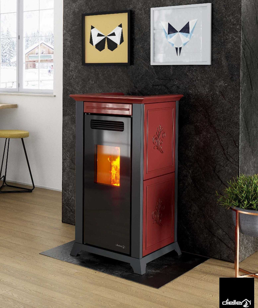 Dielle Ethesia 70 Pellet Stove