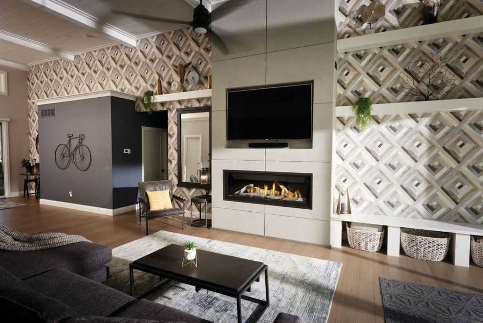 Napoleon Ascent 56" Direct Vent Gas Linear Premium Fireplace BLP56NTE