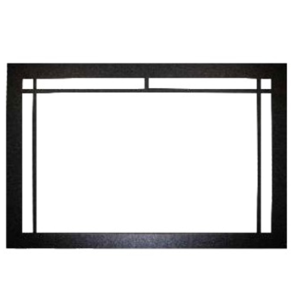 Amantii Square trim for TRD-44 | AMTR44T — accessory; installation view may include separately sold fireplace
