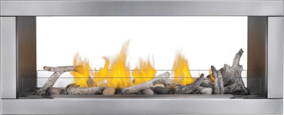 Napoleon 48" Galaxy See-Through Outdoor Gas Fireplace GSS48STE