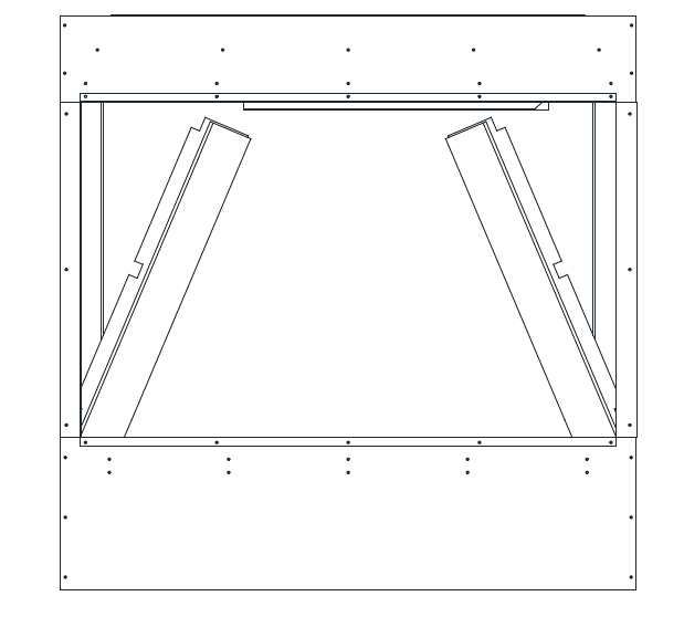 Amantii SIG-38-BGL — two black glass liners; manufacturer installation illustration, fireplace sold separately