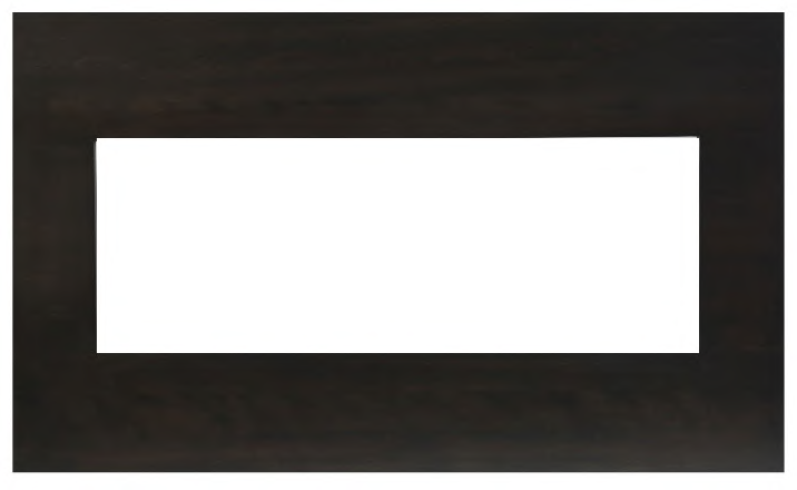 Amantii MAN-BMKB-XS40 knotty black birch mantel surround for BI-40-XTRASLIM - surround only