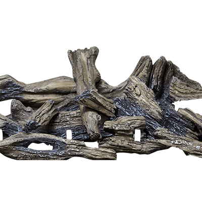 Napoleon Log Kit - High Definition Driftwood Logs, Glowing Embers, Charcoal — DLKAX36-1