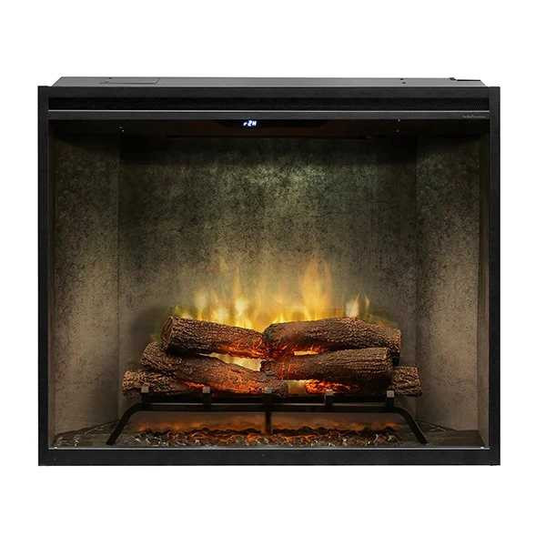 Dimplex 36 Revillusion Weathered Concrete Portrait Built-In Electric Insert 500002399