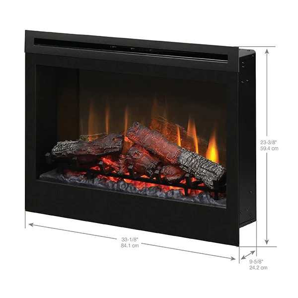 Dimplex 33" Plug-in Electric Box with Logs X-DF3033ST