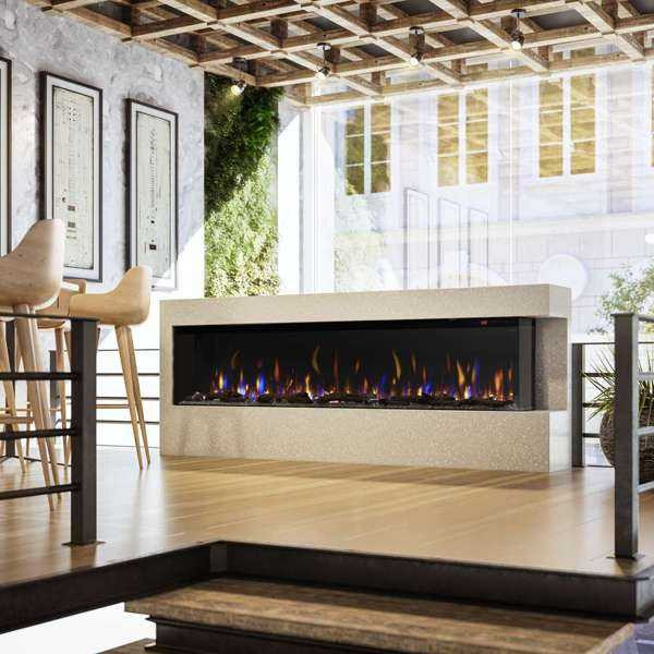 Dimplex lgniteXL Bold 88" Built-in Linear Electric Fireplace X-XLF8817-XD