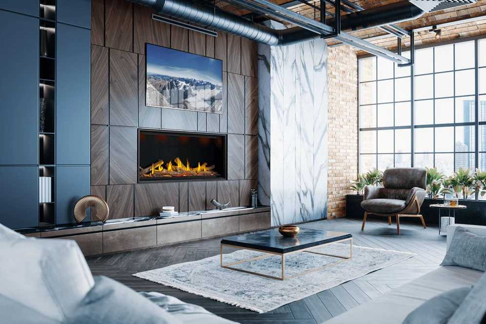 Napoleon 62" Tall Linear Vector Gas Fireplace TLV62N