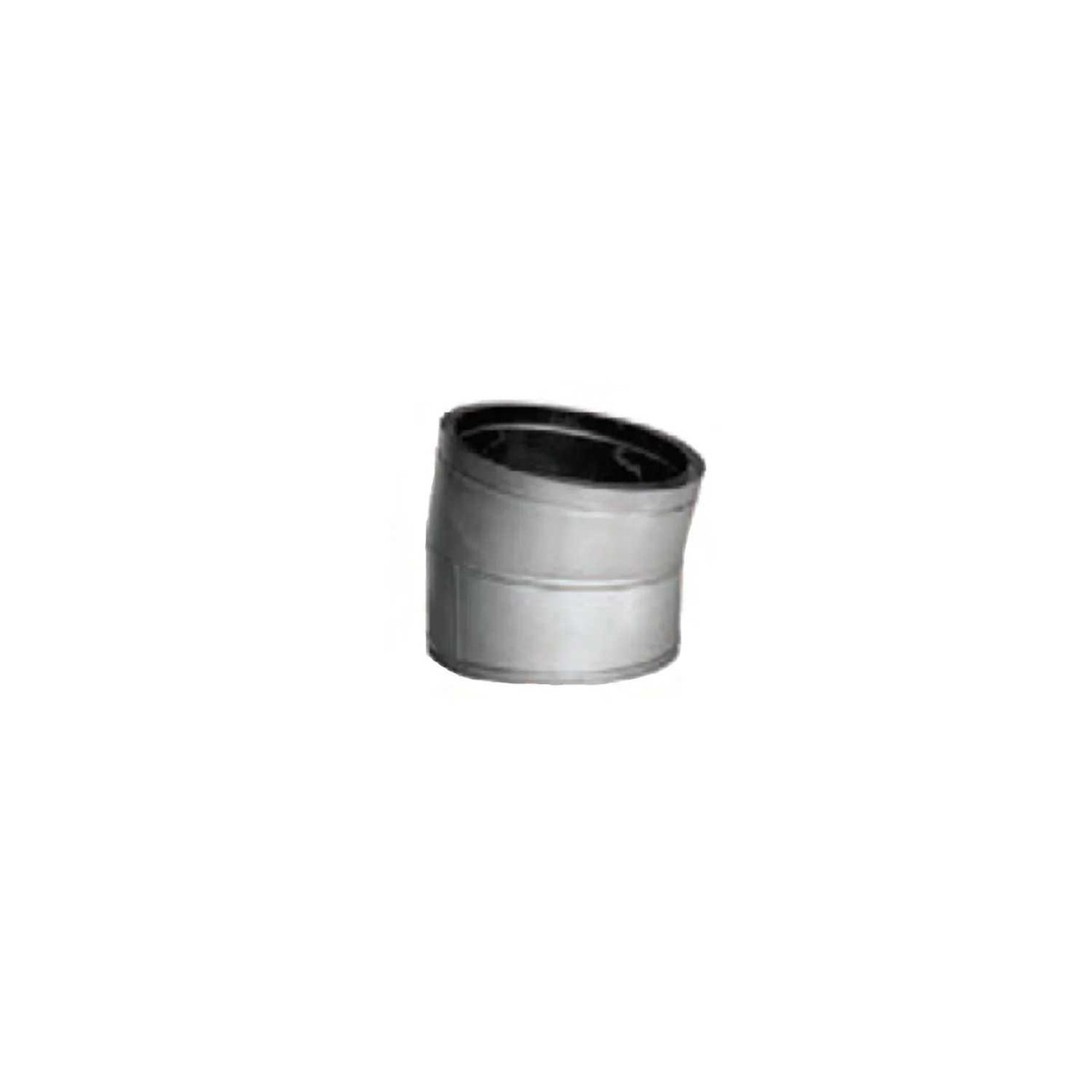 Duravent DuraTech 16" Diameter Galvanized Steel 15° Elbow 16DT-E15