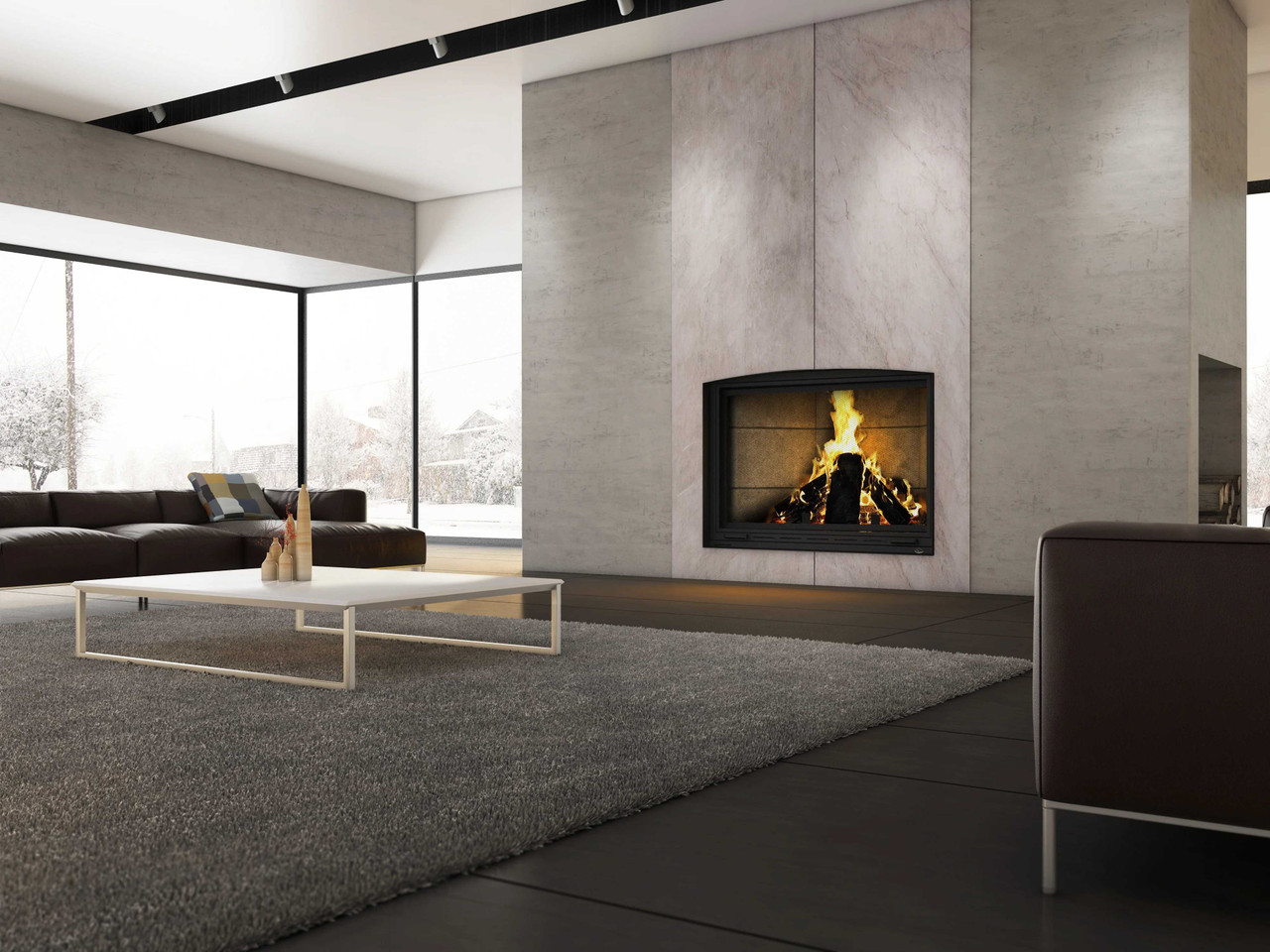 Valcourt Frontenac Wood Fireplace FP11D