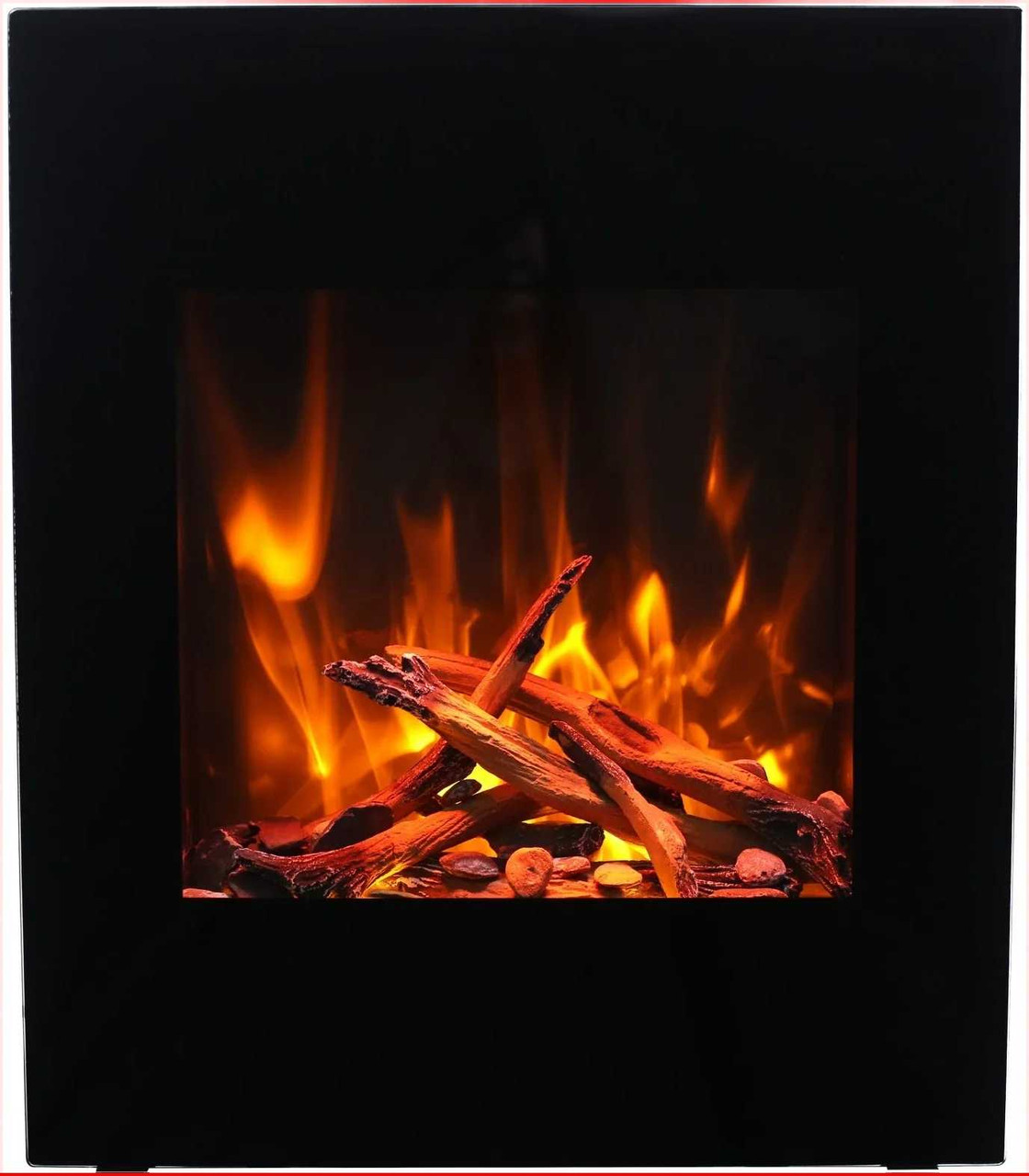 Amantii Zero Clearance Electric Fireplace WM-BI-2428-VLR-BG