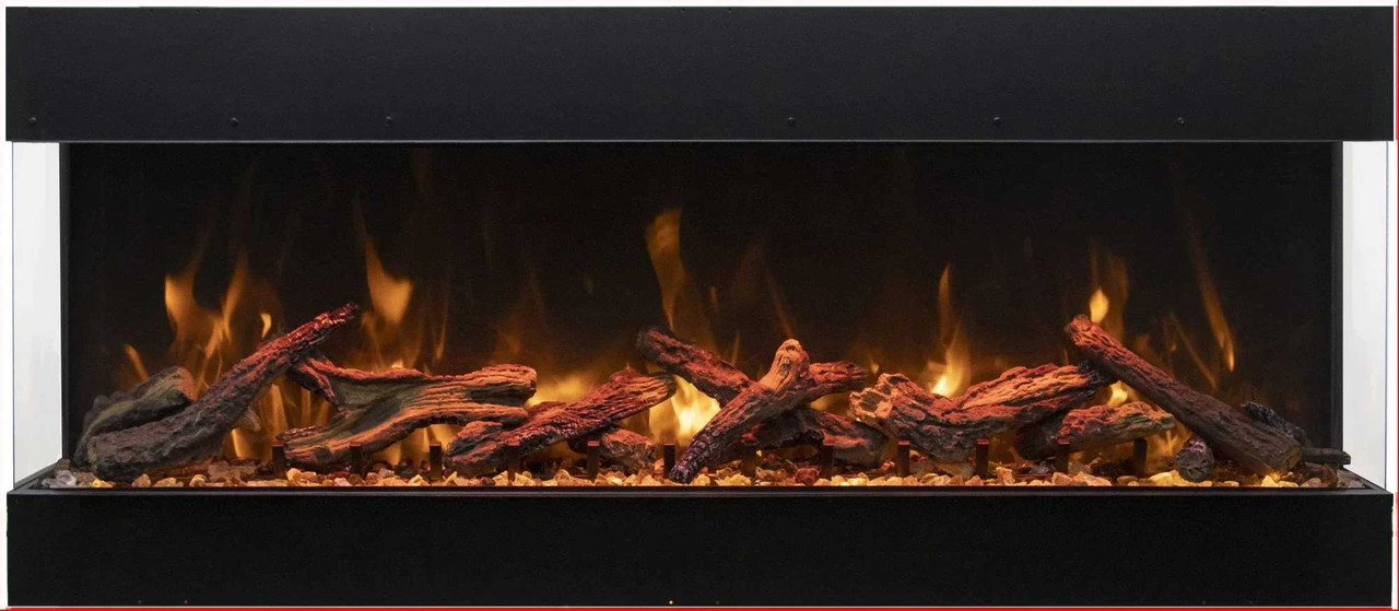 Amantii 85" True View Bespoke Electric Fireplace TRV-85-BESPOKE