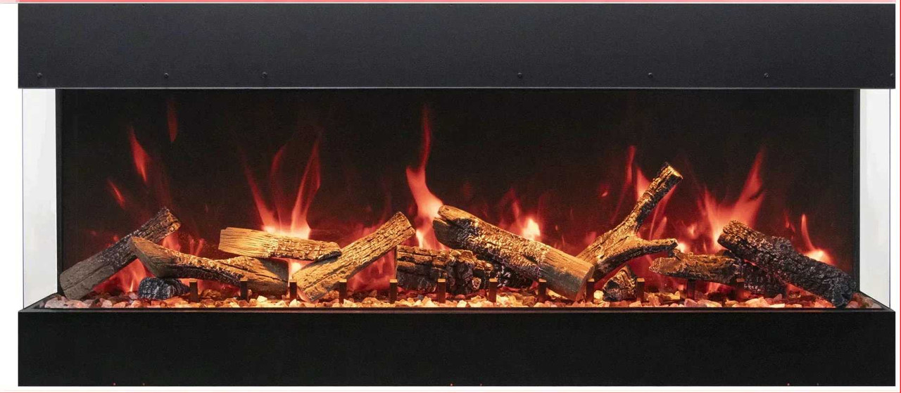 Amantii 85" True View Bespoke Electric Fireplace TRV-85-BESPOKE