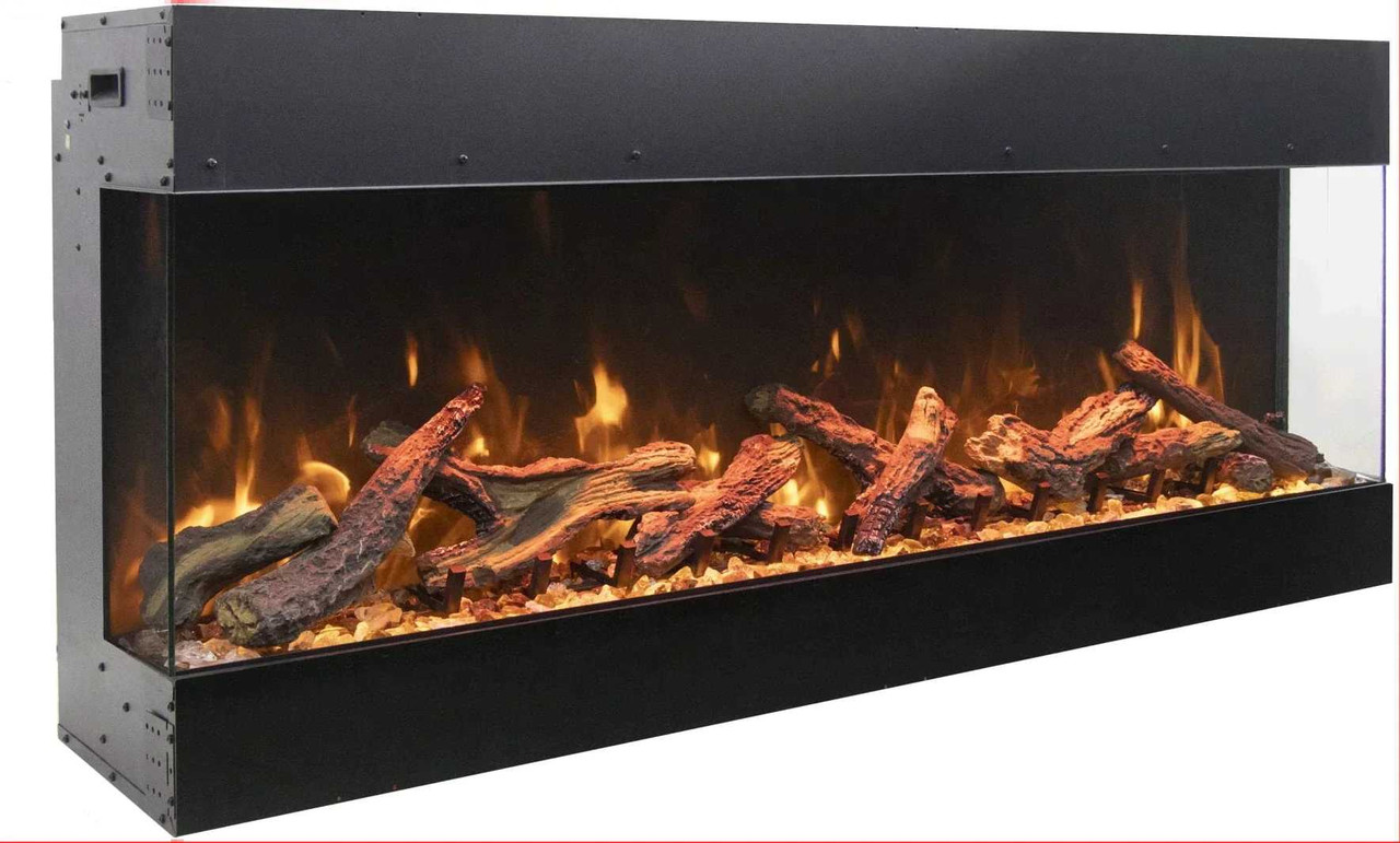 Amantii 85" True View Bespoke Electric Fireplace TRV-85-BESPOKE