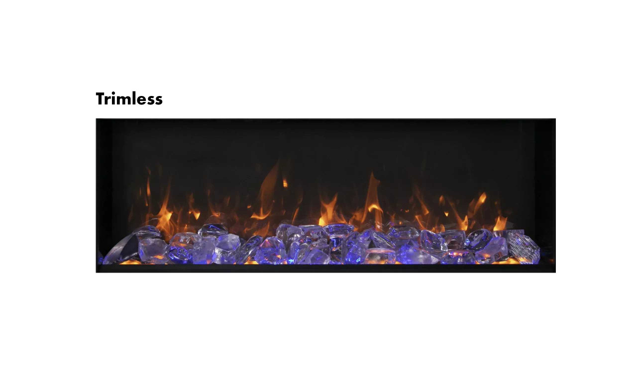 Amantii 30" Panorama Xtraslim Electric Fireplace BI-30-XTRASLIM