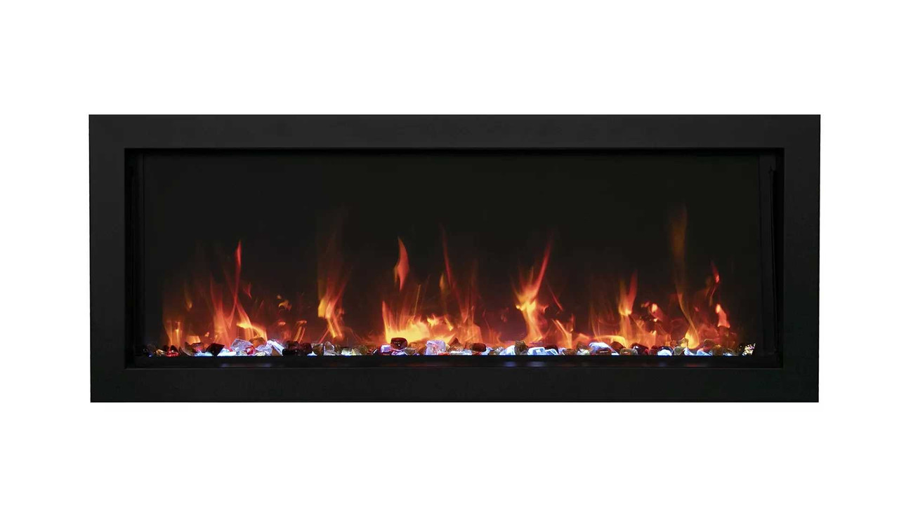 Amantii 30" Panorama Xtraslim Electric Fireplace BI-30-XTRASLIM