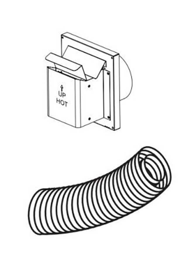 Flex Compact Term w 18" compressed vent SFKIT18CT