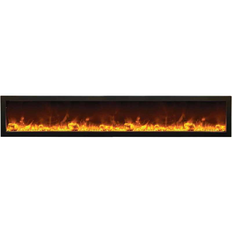 Amantii 50" Panorama Slim Indoor/Outdoor Electric Fireplace BI-50-SLIM-OD