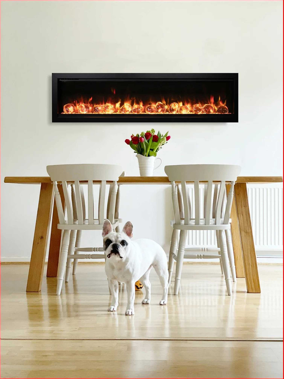 Amantii 50" Symmetry Bespoke Electric Fireplace SYM-50-BESPOKE
