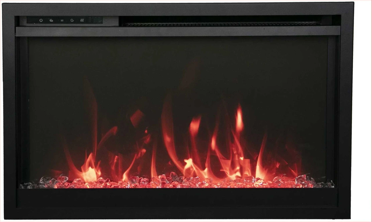 Amantii 26" Traditional Xtraslim Electric Fireplace TRD-26-XS