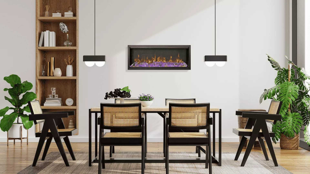 Amantii 60" Symmetry Xtra Tall Bespoke Electric Fireplace SYM-60-XT-BESPOKE