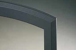 Superior Door, Cast Iron, Arched, Black BTCECBKC