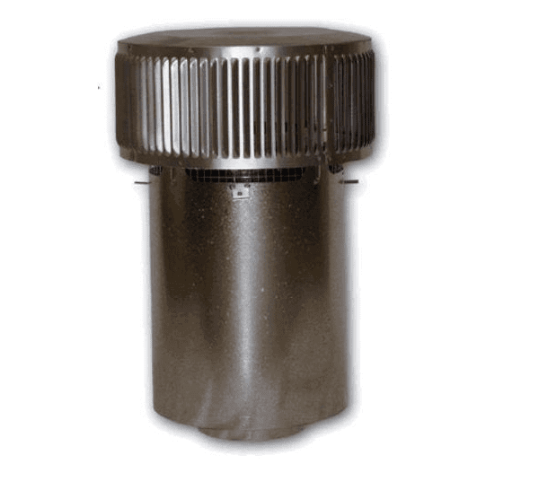Superior Round Top with Slip Section & Louvers RLTT-8HT