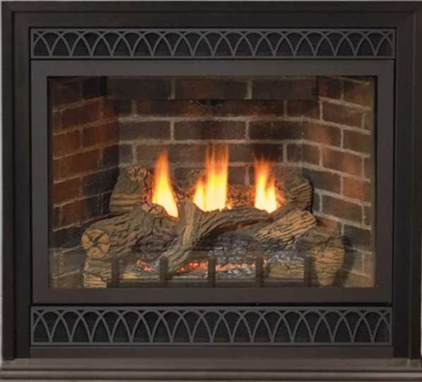 Empire Hearth 42" Tahoe Deluxe Direct Vent Zero Clearance Traditional Fireplace DVD42FP