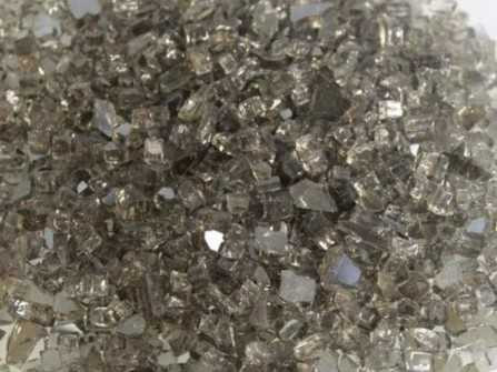 Empire Hearth Bronze Reflective Crushed Glass (approx. 1 sq. ft) DG1BZR
