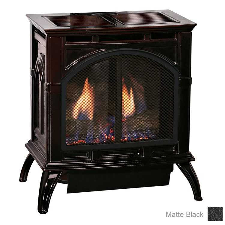 Empire Hearth Small Spirit Cast Iron Free-Standing Gas Stove DVP20CC