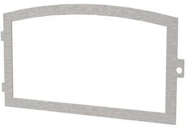 Valcourt Brushed Nickel Door Overlay VA10RE40