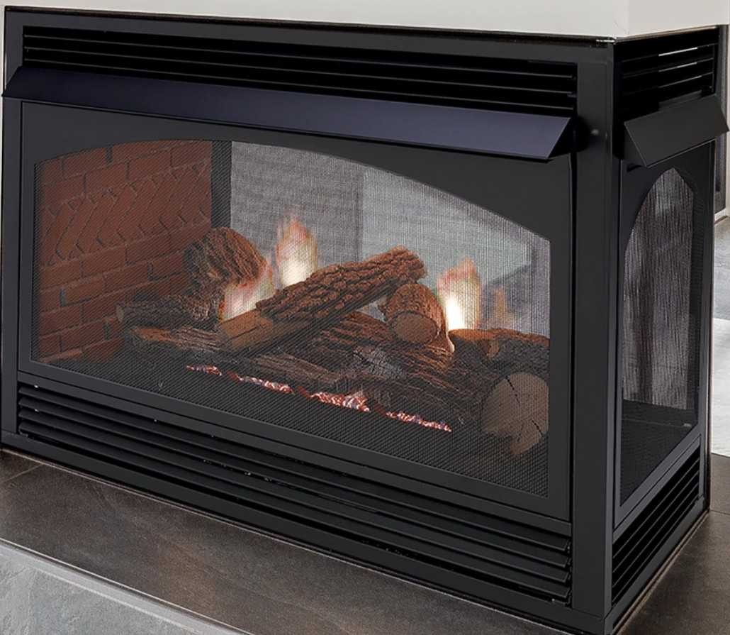 Empire Hearth 36" Vail Premium Vent-Free Peninsula Firebox VFP36PP32E