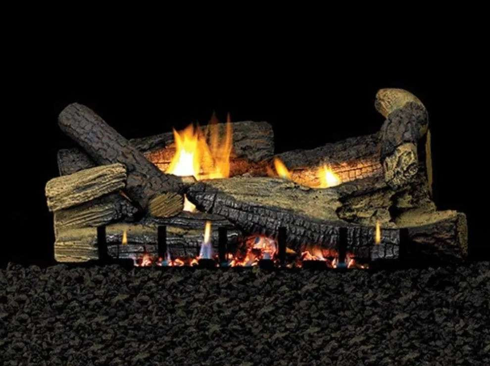 Empire Hearth 30" 6 Piece Refractory Yorktown Log Set ALS30YK