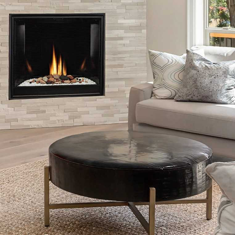 Empire Hearth 36" Clean Face Direct Vent Contemporary Traditional Fireplace DVCC36B
