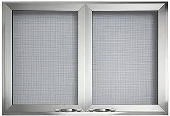 HHT Vesper Stainless Steel Mesh Cabinet VOFBSD-42