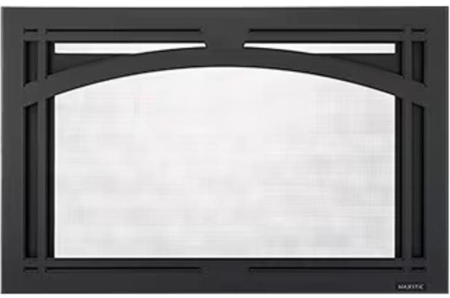 HHT Black Tuscan Arch screen front TA-TRI35-BK