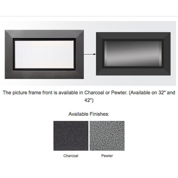 HHT Charcoal Picture Frame Front PFF-32-CH