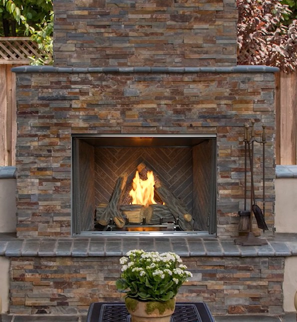 Majestic Products 42" Courtyard  Traditional Outdoor  Fireplace ODCOUG-42