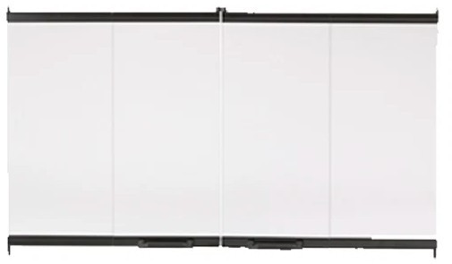HHT Bi-fold glass doors with black trim DM1736