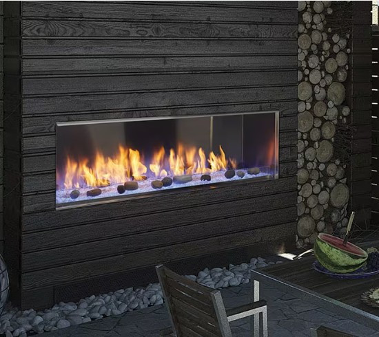 Majestic Lanai 48" Outdoor Linear Fireplace ODLANAIG-48