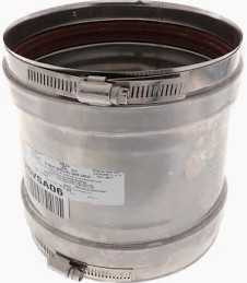 DuraVent 6" B-Vent Universal B-Vent to Galvalum Flex Adapter 6DFA-ADBV