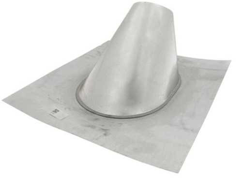 DuraVent 6" B-Vent Round Adjustable Aluminum Roof Flashing 6BVFDSA