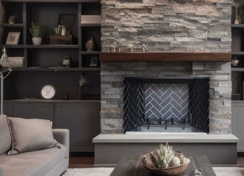 Empire Hearth 54" Blackburn Wood Burning Fireplace (Firebox Only) WB54FB0F