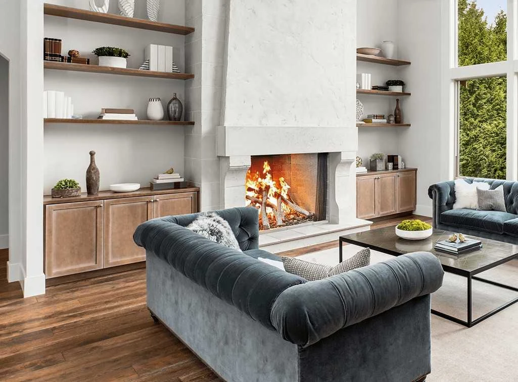 Empire Hearth 54" Blackburn Wood Burning Fireplace (Firebox Only) WB54FB0F