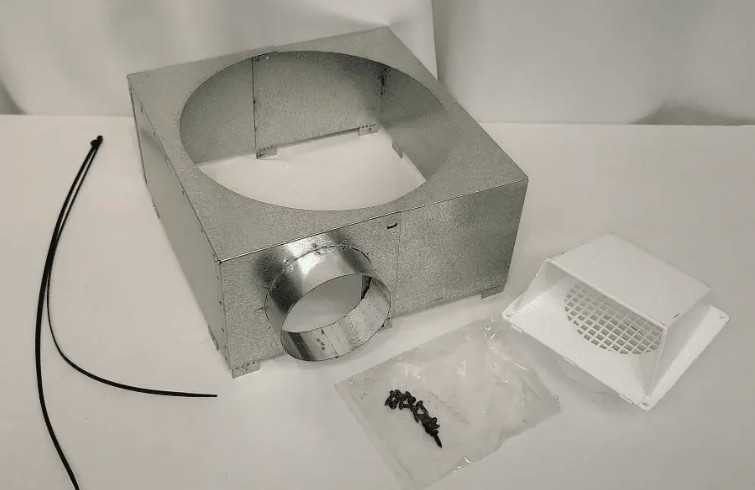 Empire Hearth Wood 12" Chimney Air Kit Must Order Outside Air kit and Flex WB12VCAK