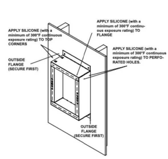 HHT Exterior Heat-Zone brick extension kit HEAT-OUT-BEK
