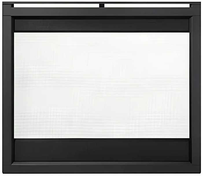 HHT Black Firescreen front FSMQ42BK