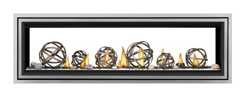 Napoleon Vector 62" See Thru Direct Vent Gas Fireplace LV62N2