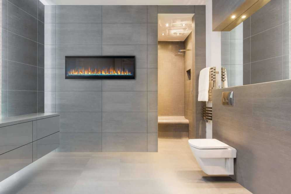 Napoleon Alluravision 50" Slimline Electric Fireplace NEFL50CHS-1