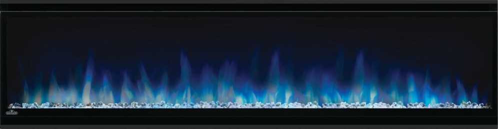 Napoleon Alluravision 60" Slimline Electric Fireplace NEFL60CHS-1
